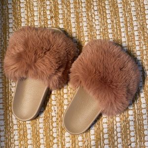 australia luxe collective fur slides